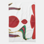 Tea Time Red Tea.png Küchentuch (Vertikal)