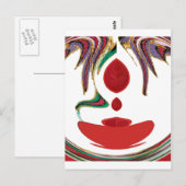 Tea Time Red Tea.png Postkarte (Vorne/Hinten)