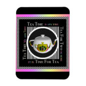 Tea Time  Refrigerator  Magnet (Vertikal)