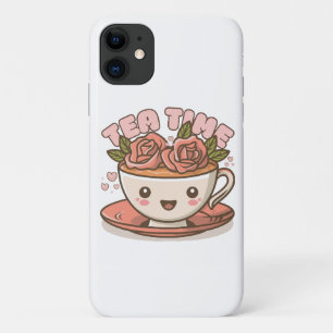 Tea Time Rose Tea Kawaii Case-Mate iPhone Hülle