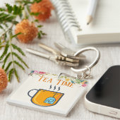 Tea Time Schlüsselanhänger (Vorderseite rechts)