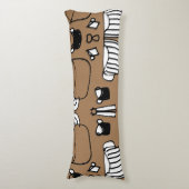 Tea Time Seitenschläferkissen (Vorderseite Vertikal)