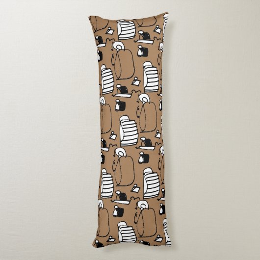 Tea Time Seitenschläferkissen (Rückseite (Vertikal))