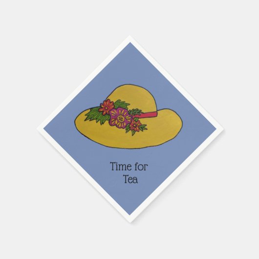 Tea Time Serviette (Ecke)