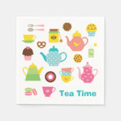 Tea Time Serviette (Vorderseite)