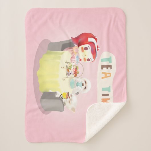 Tea Time Sherpadecke (Vorderseite)