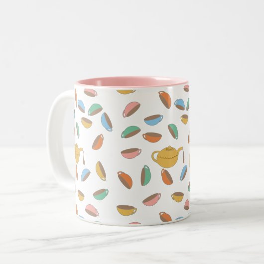 Tea Time Tasse (Vorderseite Links)