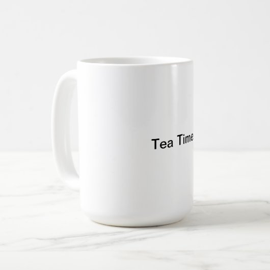 Tea Time Tasse (Vorderseite Links)