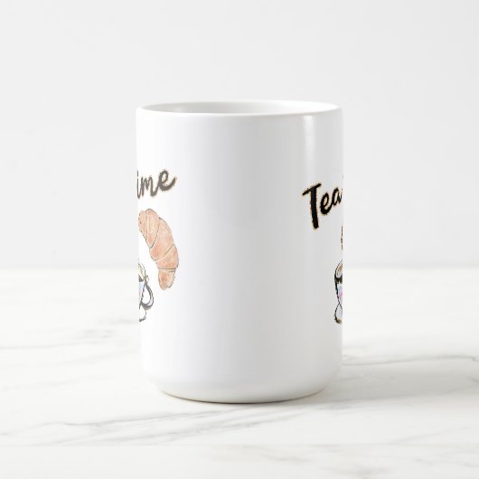 Tea-Time Tasse, Tee-Party Geschenk, Tee-Party vers Kaffeetasse (Mittel)