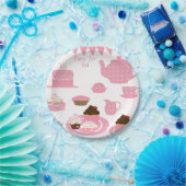 Tea Time Tea Cups Pappteller (Party)