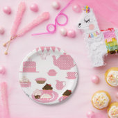 Tea Time Tea Cups Pappteller (Party)