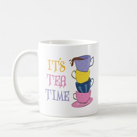 Tea Time - Tea Lover Kaffeetasse (Links)