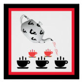 Tea Time Teapot Poster (Vorderseite)