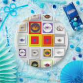 Tea Time Teapots Pappteller (Party)