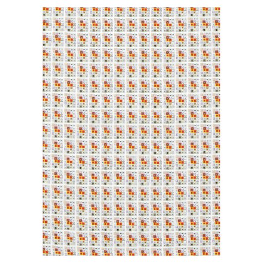 Tea Time Teapots Tischdecke (Vorderseite)