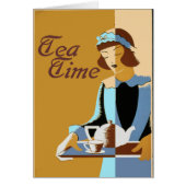 Tea Time, Text hinzufügen, (Vorne)