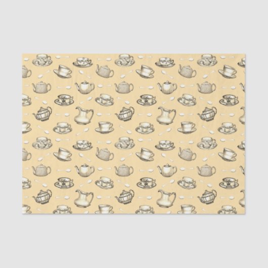 Tea Time Tissue Seidenpapier (Vorderseite)