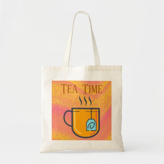 Tea Time Tote Bag Tragetasche (Vorne)