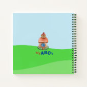 Tea Time und A B C's Spiral Notebook Notizblock (Rückseite)