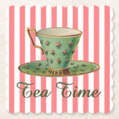 Tea Time Untersetzer (Vorderseite)