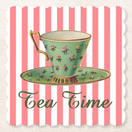 Tea Time Untersetzer (Vorderseite)