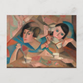 Tea Time von Alice Bailly Postkarte (Vorderseite)