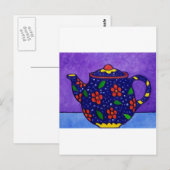 Tea Time von Piliero Postkarte (Vorne/Hinten)