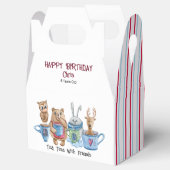 Tea Time with Friends Gable Paper Fevor Box Geschenkschachtel (Geöffnet)