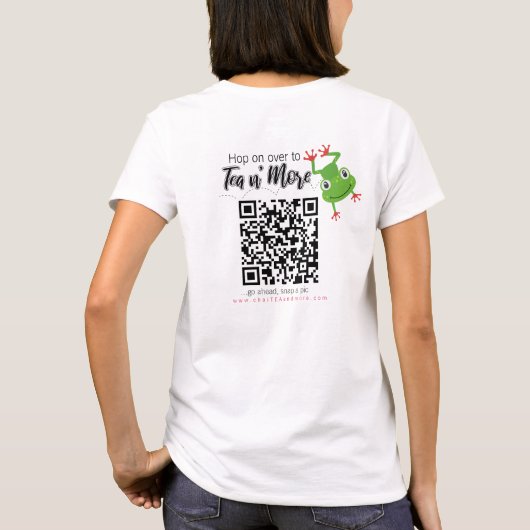 Tea Toad Business T-Shirt (Rückseite)