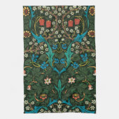 TEA TOWEL MIT WILLIAM MORRIS "TULIPS" DESIGN GESCHIRRTUCH (Vertikal)