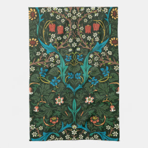 TEA TOWEL MIT WILLIAM MORRIS "TULIPS" DESIGN GESCHIRRTUCH