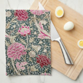 TEA TOWEL : WILLIAM MORRIS : CRAY DESIGN GESCHIRRTUCH (Viertel Falte)