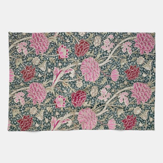 TEA TOWEL : WILLIAM MORRIS : CRAY DESIGN GESCHIRRTUCH (Horizontal)