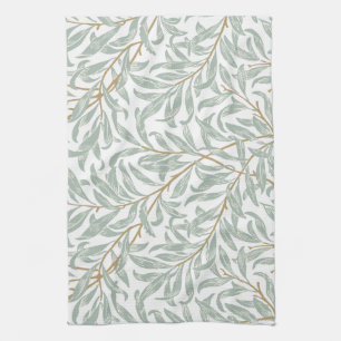 TEA TOWEL : WILLIAM MORRIS : WILLOW GESCHIRRTUCH