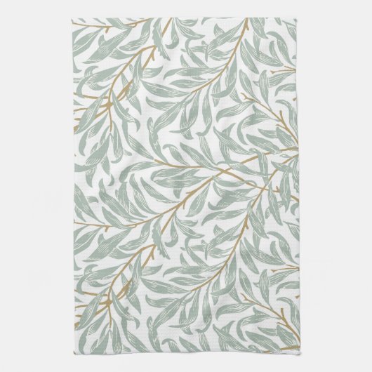 TEA TOWEL : WILLIAM MORRIS : WILLOW GESCHIRRTUCH (Vertikal)