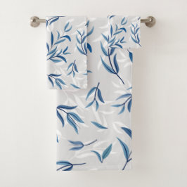 Tea Tree Verlasse Aquamarines Set in Blau und Grau