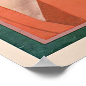 Tea Vintag Slogan Poster (Ecke)