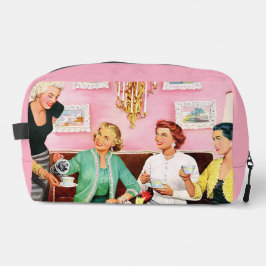 TEA VINTAGE KUNST DER 50ER JAHRE WASCHBEUTEL