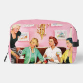 TEA VINTAGE KUNST DER 50ER JAHRE WASCHBEUTEL (Rückseite)