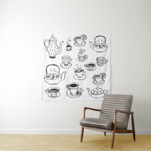 Tea Wandteppich