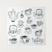 Tea Wandteppich (Vorderseite)