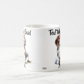 Tea! Wer hat Tee gesagt? Niedlicher Beagle Kaffeetasse (Mittel)