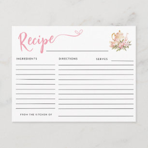 TEA-ZEIT MIT DEM BRIDE-TO-BE-BRAUTPARTY BEGLEITKARTE