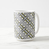 Teabag Tee Digital Art Design Kaffeetasse (VorderseiteRechts)