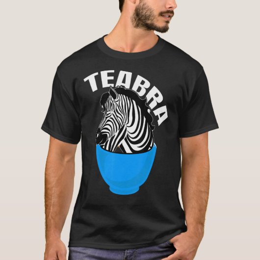 Teabra Tea Zebra T-Shirt (Vorderseite)