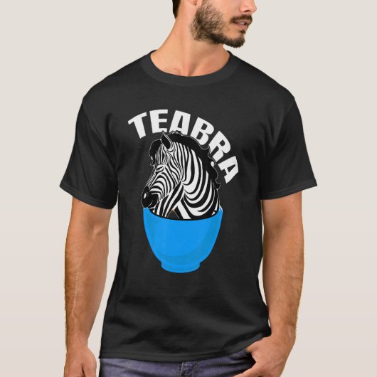 Teabra Tea Zebra T-Shirt (Vorderseite)