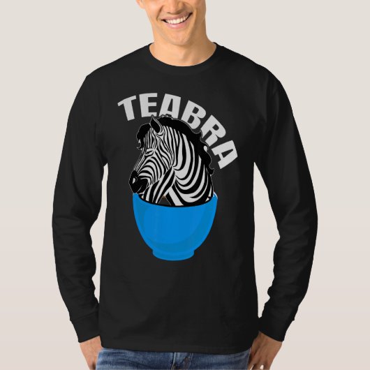 Teabra Tea Zebra T-Shirt (Vorderseite)