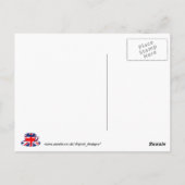 Teacarte Union Jack Postkarte (Rückseite)