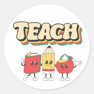 TEACH Aufkleber