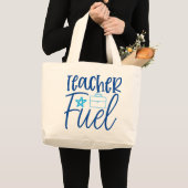 Teach Fuel Jumbo Stoffbeutel (Vorderseite (Produkt))